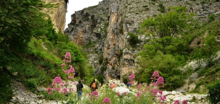 Trekking en las gargantas de Fara San Martino