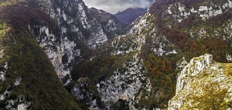 “salvaje Majella, Val Serviera”