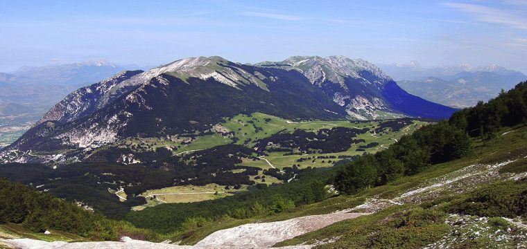 En las crestas de Morrone, Monte Mileto