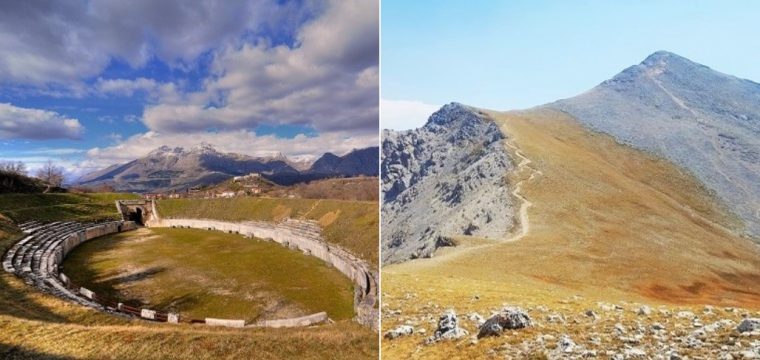 Los Velino y Alba Fucens Monte