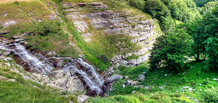 La cascada Morricana