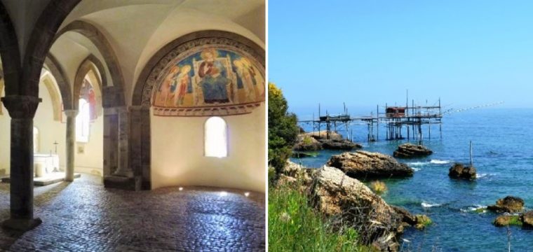 La Costa dei Trabocchi y la abadía de San Giovanni in Venere