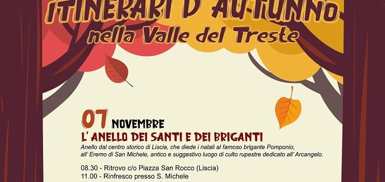 ITINERARIOS DE OTOÑO EN EL VALLE DEL TRESTE